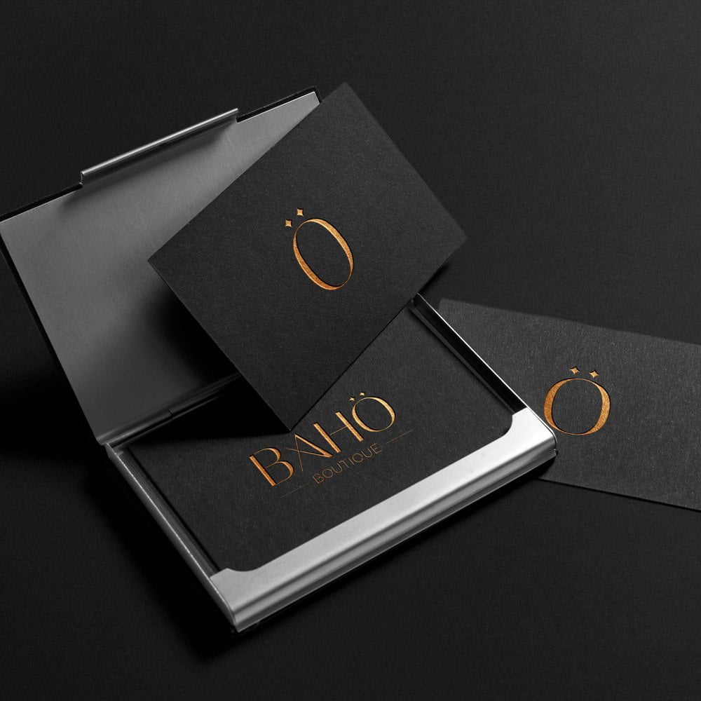 Stylish business cards for companies