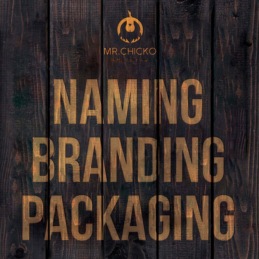 naming branding & packaging MrChicko
