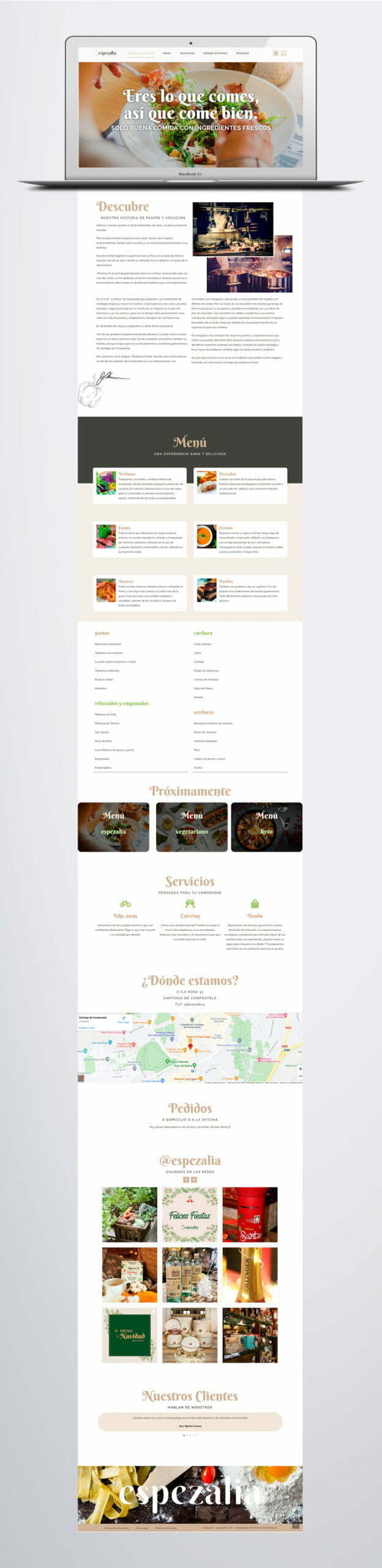 Agencia de Diseño Web para realfood